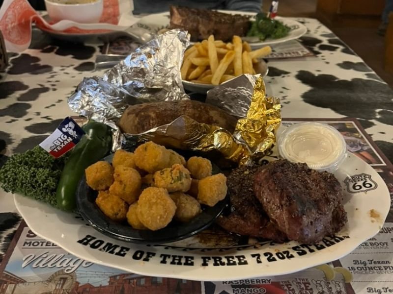 10 Unique North Texas Attractions : Roadside Oddities, Great Museums, Cute Prairie dogs! 6 The Big Texan Steak Ranch & Brewery