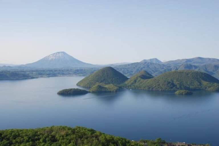 3 Summer Travel Itineraries Japan : Nature, Adventure & Hidden Gems 17 Toya Lake Hokkaido Japan