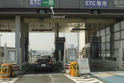 ETC gate image Japan ETC gate image in Japan