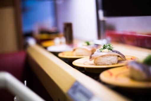 Kaiten zushi image in Japan Kaiten zushi Japan