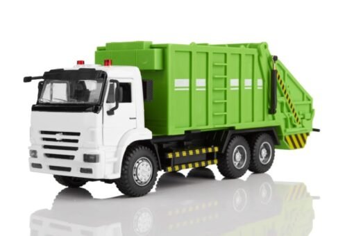 Trash collection car image Trash collection car image