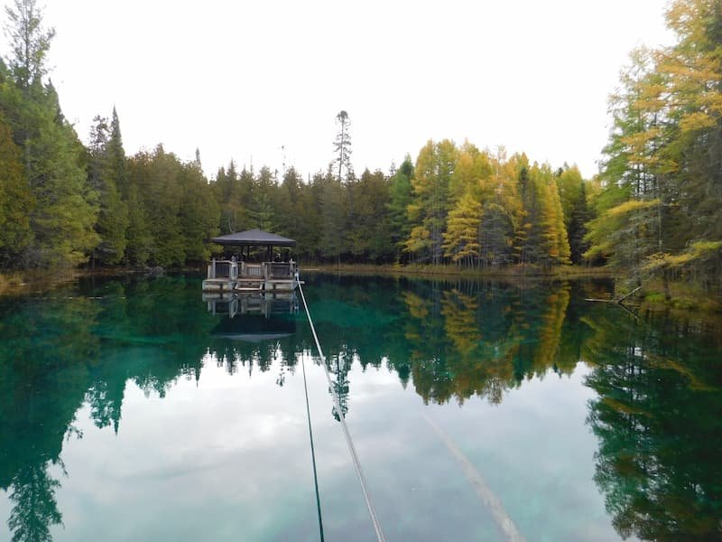 Unforgettable Michigan Upper Peninsula Summer Travel & Mackinac Island 12 Kitch-iti-kipi (Manistique)