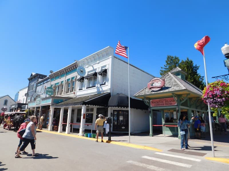Unforgettable Michigan Upper Peninsula Summer Travel & Mackinac Island 8 Main street Mackinac island MI