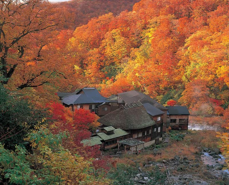 Nyuto Onsenkyo-Akita-Japan