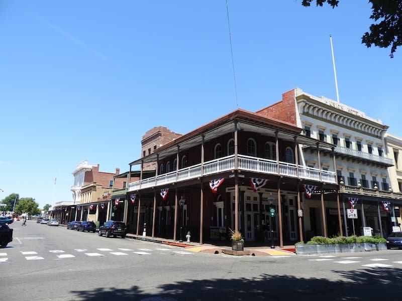 West Coast USA road trip itinerary-California, Oregon & Nevada: Redwoods, Waterfalls & Hidden Gems 15 Old Sacramento State Historic Park CA