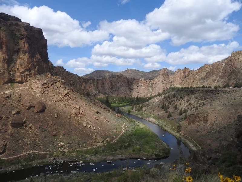 West Coast USA road trip itinerary-California, Oregon & Nevada: Redwoods, Waterfalls & Hidden Gems 6 Smith Rock State Park OR