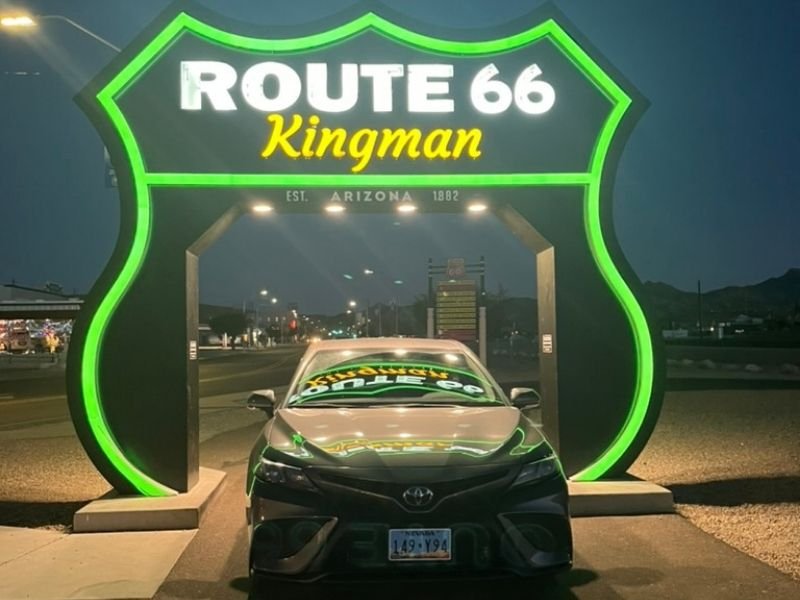 Kingman Route 66 sign