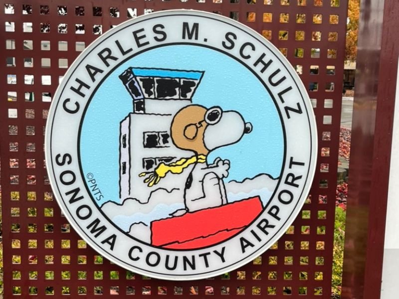 Sonoma County Airport snoopy