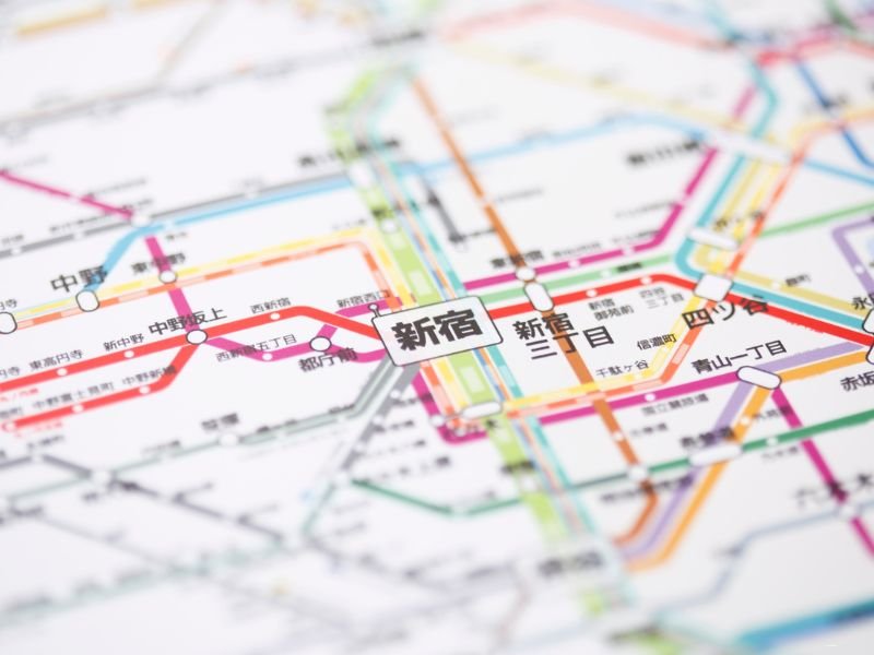 Tokyo Subway map image