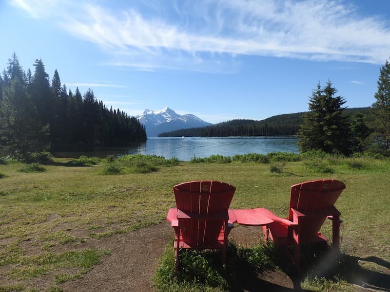 Maligne Lake picnic area