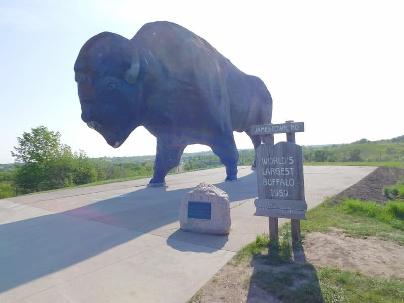 World’s Largest Buffalo Jamestown