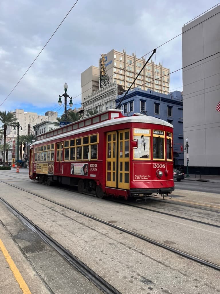 2-Day New Orleans Itinerary: Best Things to Do on a Weekend Trip 5 A Historic Streetcar in New Orleans