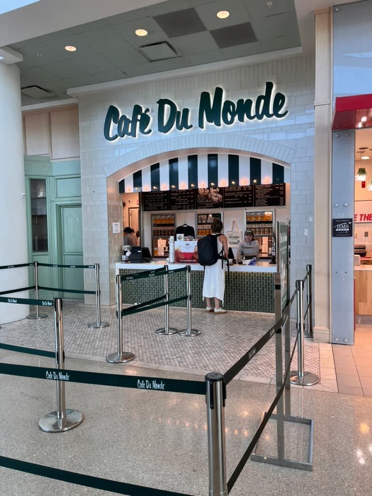 2-Day New Orleans Itinerary: Best Things to Do on a Weekend Trip 13 Café du Monde in New Orleans airport